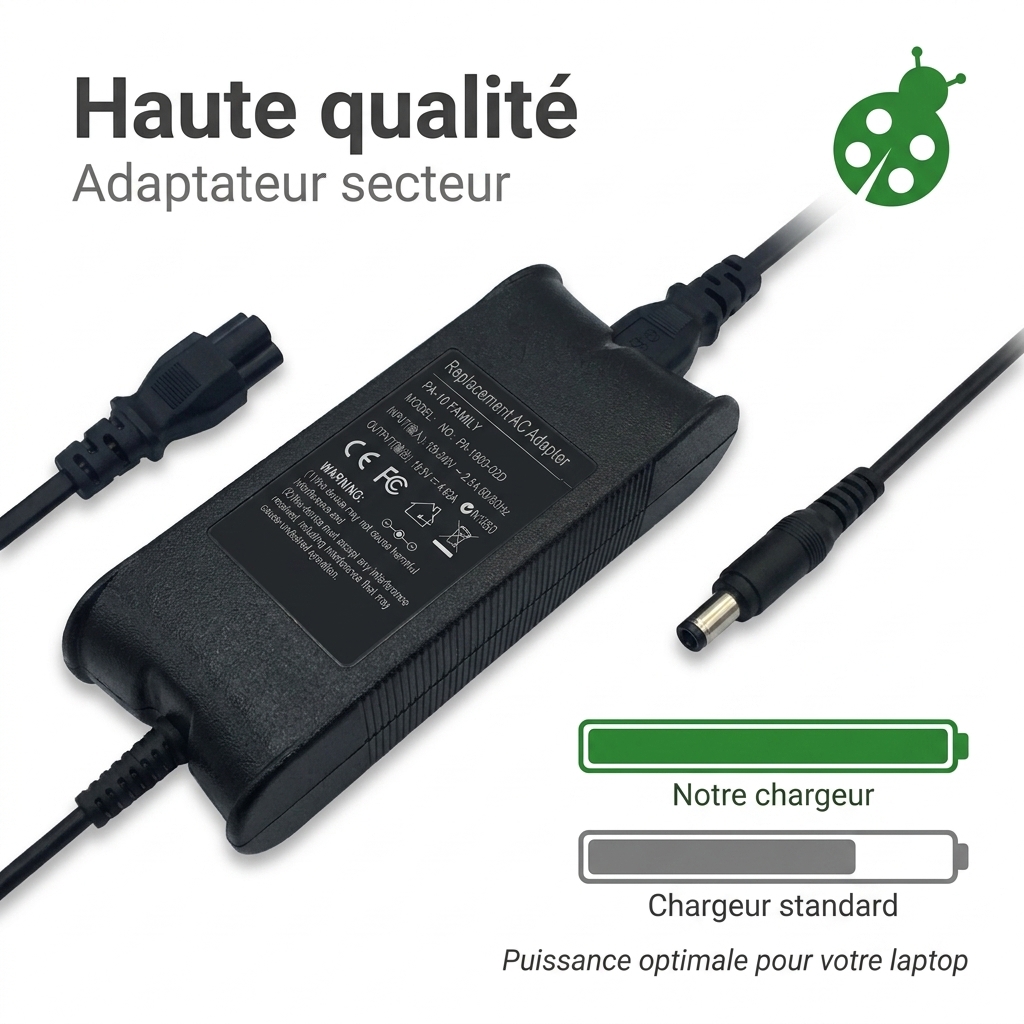 Caricabatterie computer portatile dell inspiron 15 3543 3702