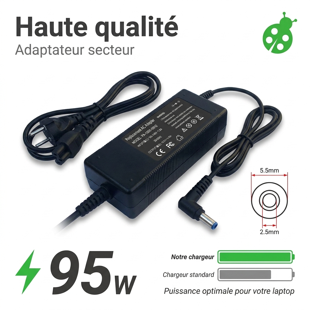 Caricabatterie computer portatile asus p2520la xo0613t