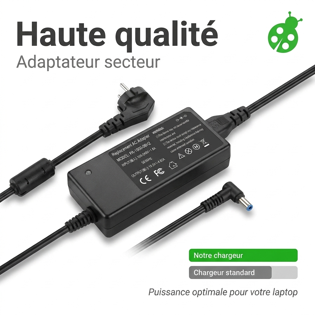 Caricabatterie computer portatile hp  17 ca0023nf