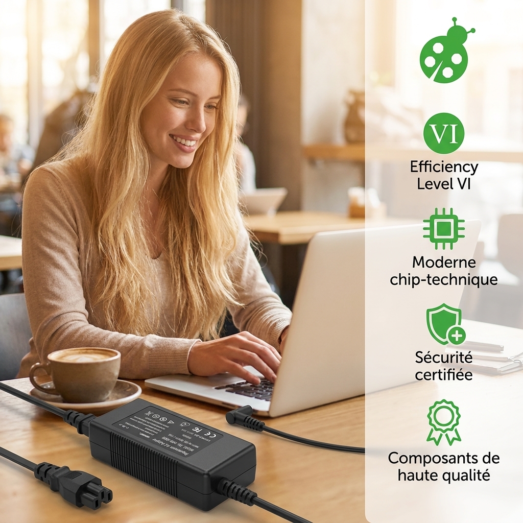 Caricabatterie computer portatile dell inspiron 17 5000 series (5748)
