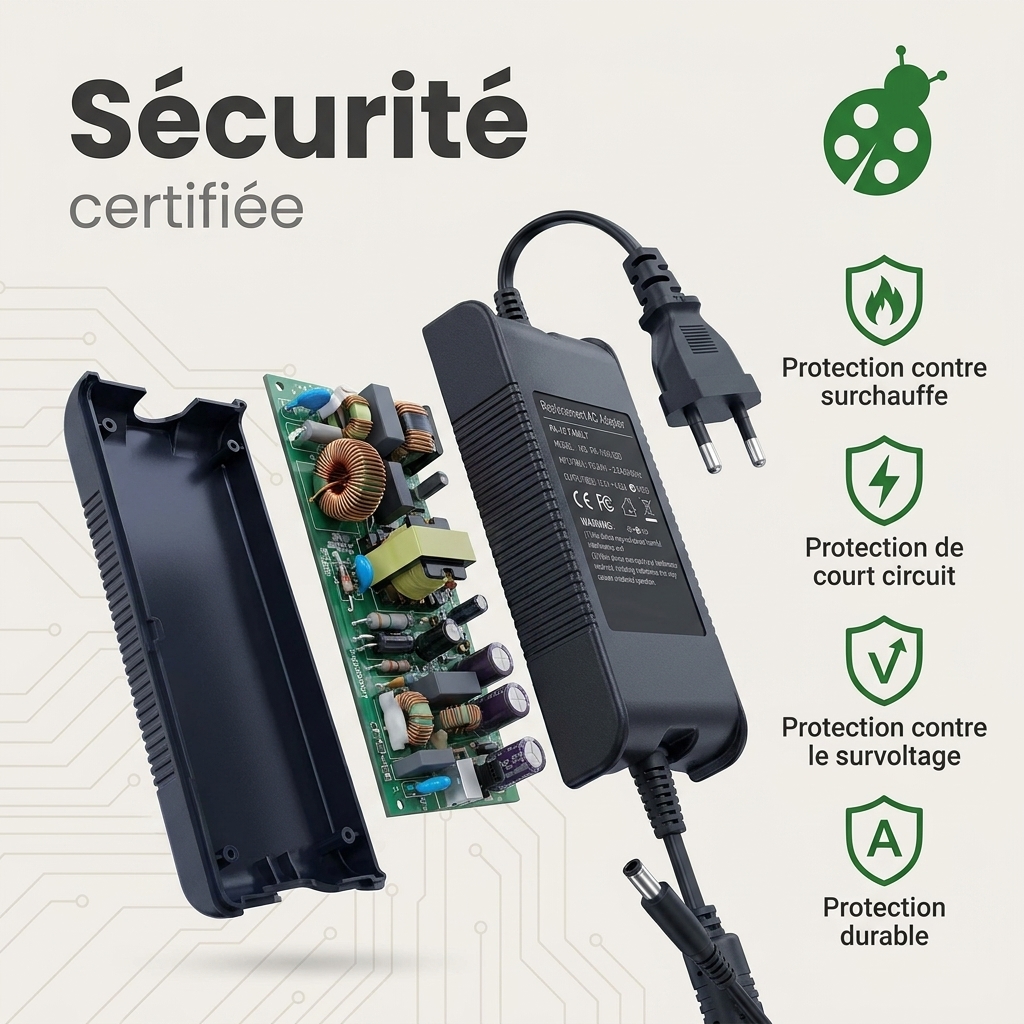Caricabatterie computer portatile dell latitude e5470 11.4 v
