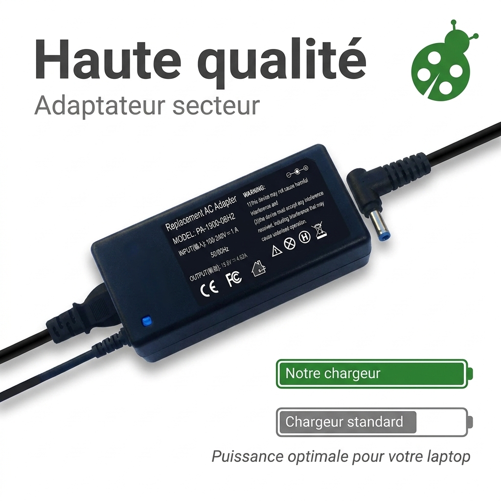 Caricabatterie computer portatile dell inspiron 17 5765