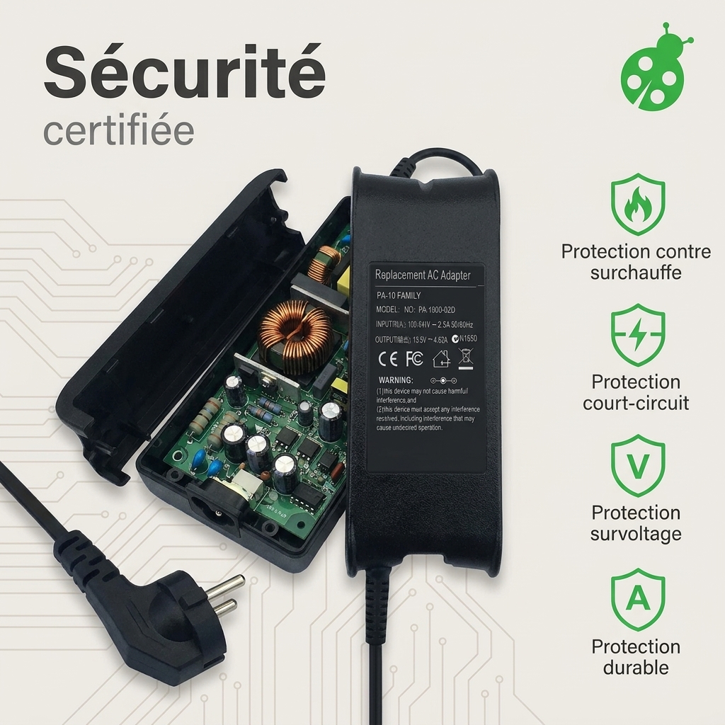 Caricabatterie computer portatile dell vostro 15 3546