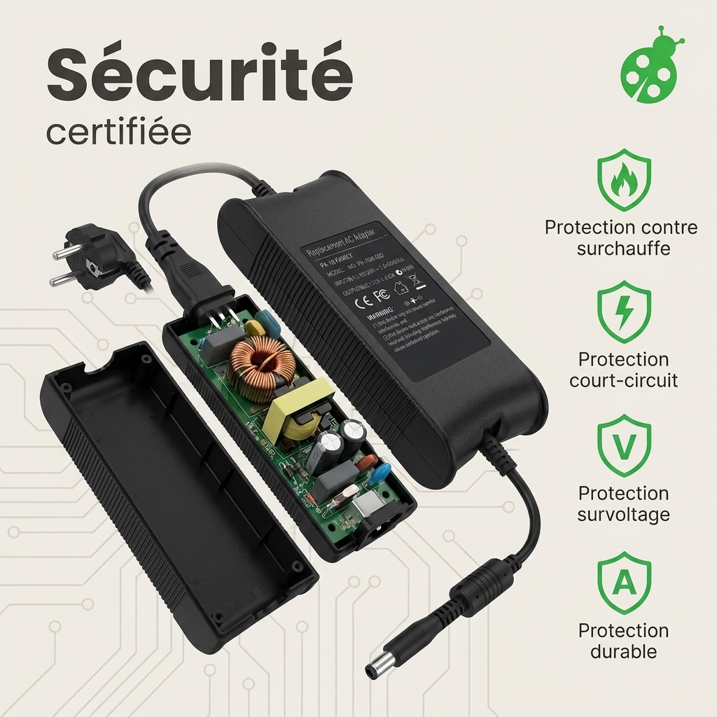 Caricabatterie computer portatile dell xps pp25l