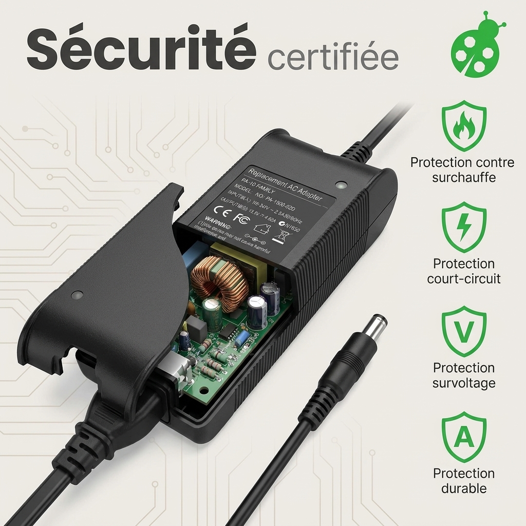 Caricabatterie computer portatile dell latitude 6430u 643u 2669