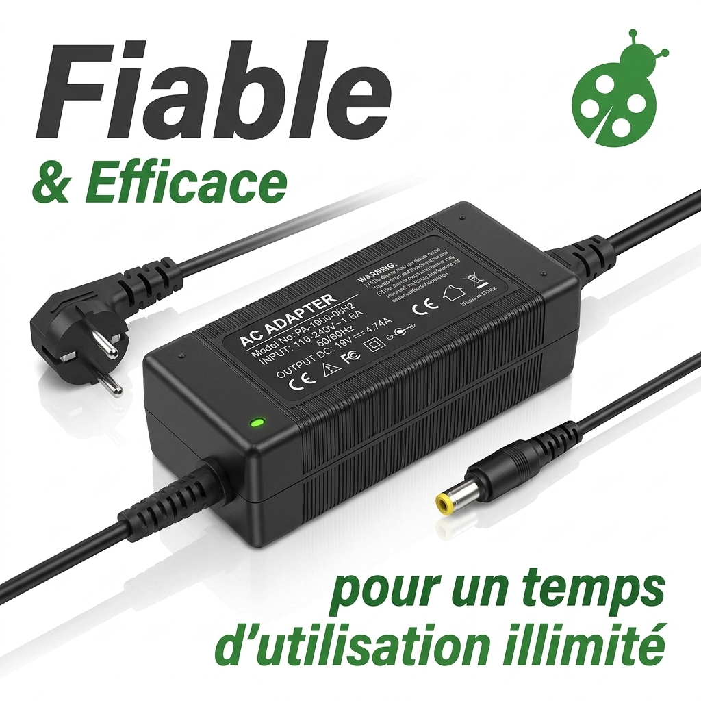 Caricabatterie computer portatile ordissimo 15 pouces lucie