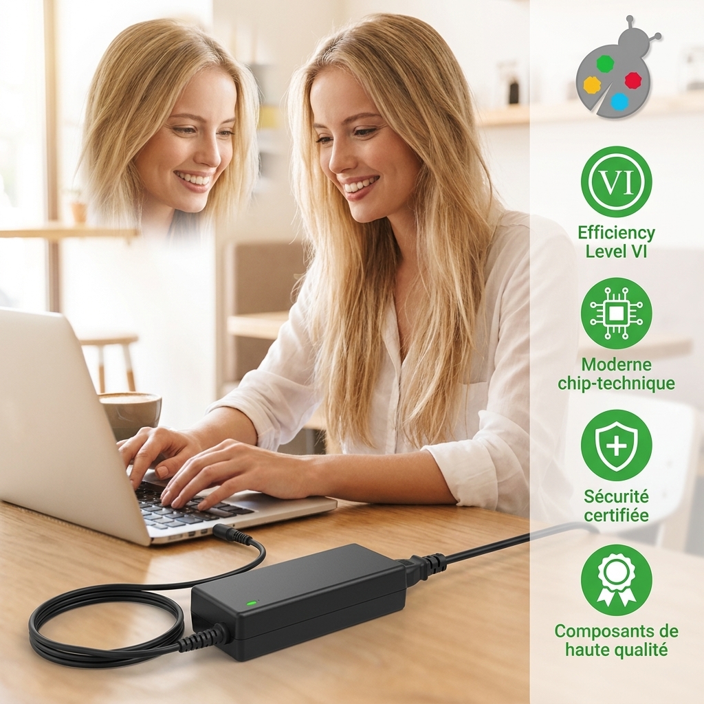 Caricabatterie computer portatile ordissimo 15 pouces lucie