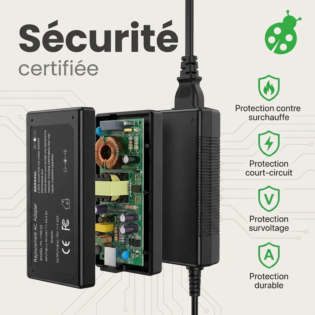 Caricabatterie computer portatile asus x507ub ej044t