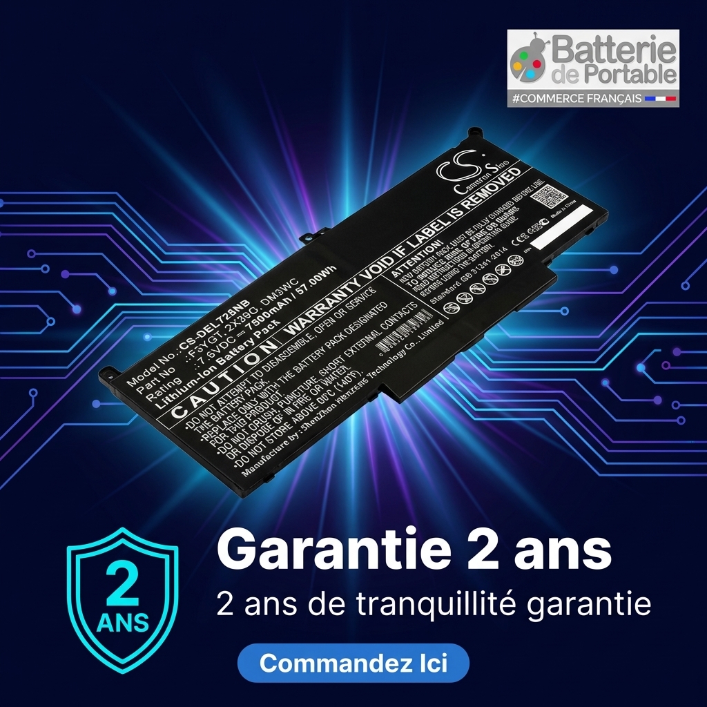 Batteria computer portatile dell latitude 7390
