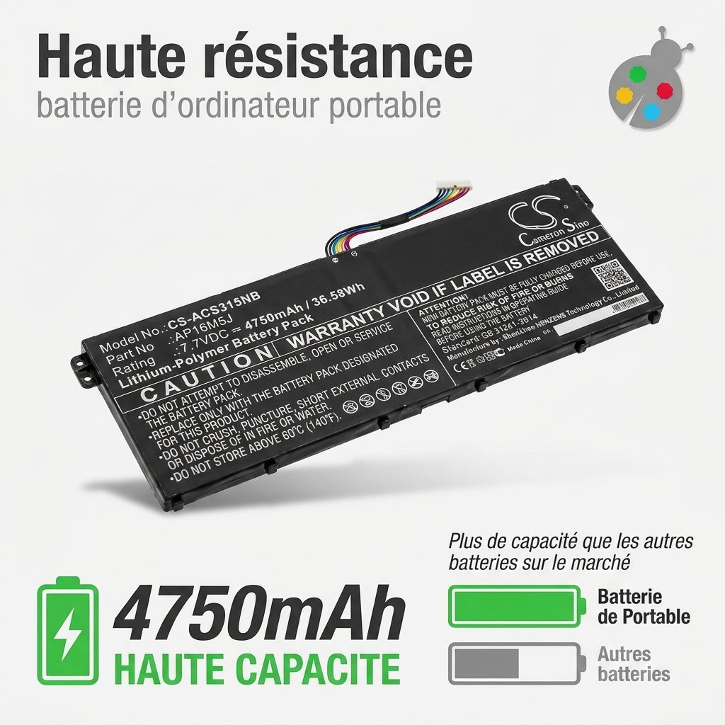 Batteria computer portatile acer aspire a315 51