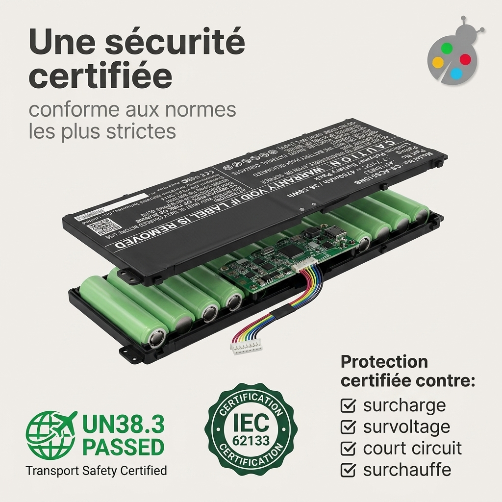 Batteria computer portatile acer aspire a315 51