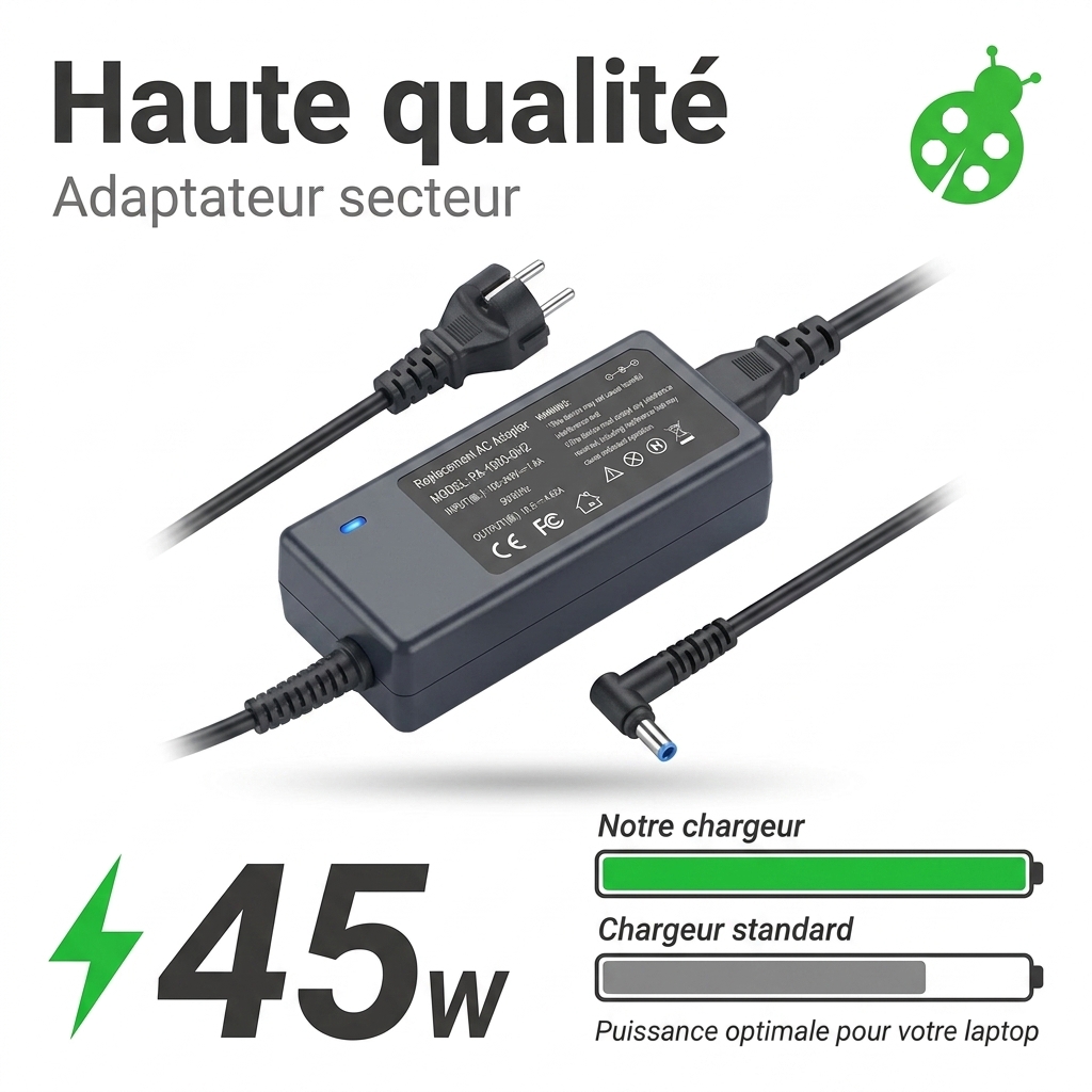 Caricabatterie computer portatile hp  14 bp016nf