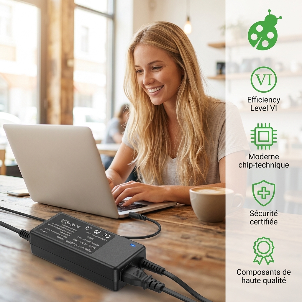 Caricabatterie computer portatile hp  pavilion 15 dw0062nf