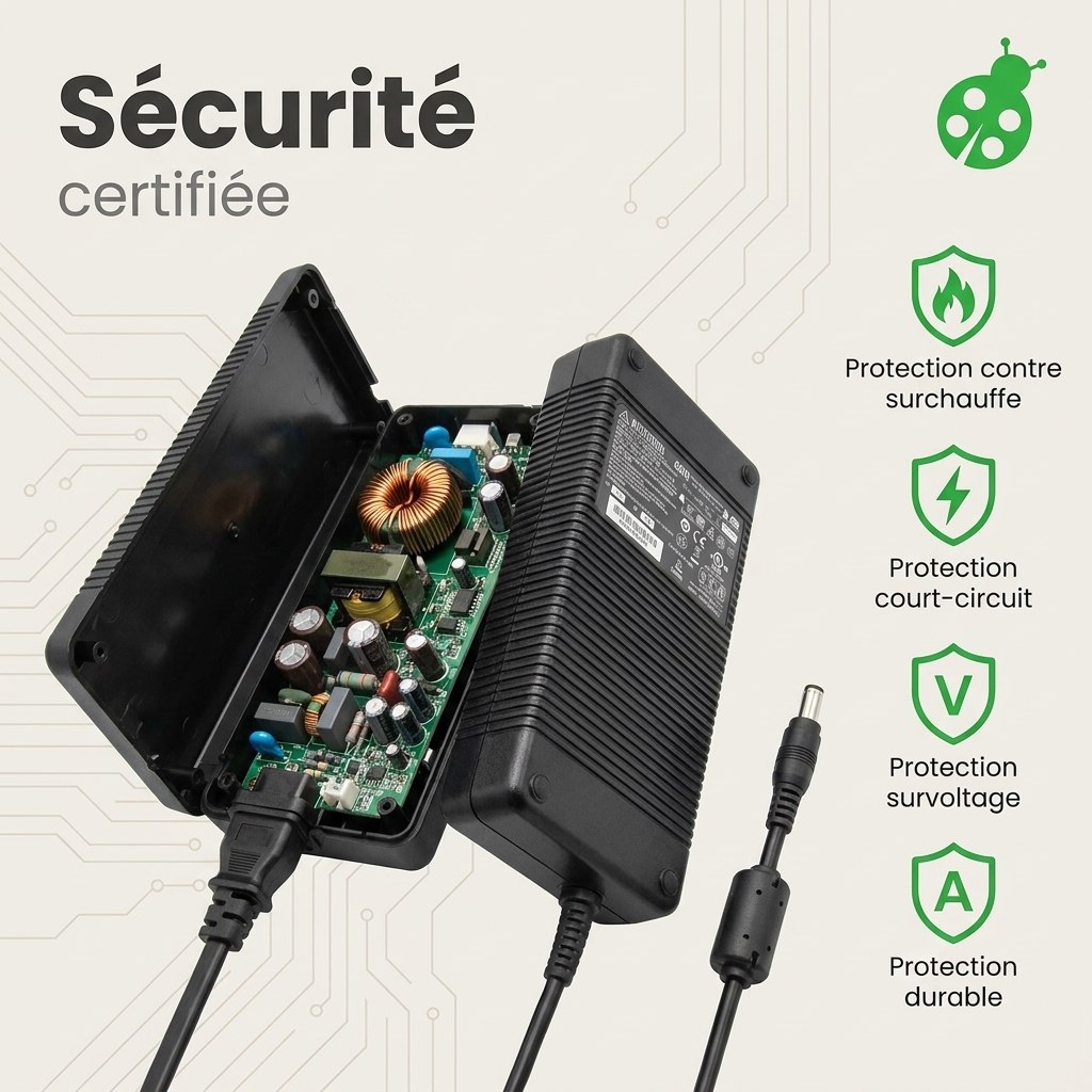 Caricabatterie computer portatile alienware predator 15 g9 593