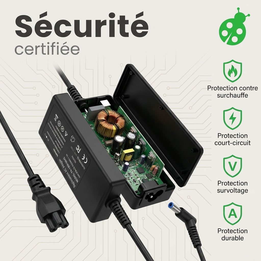 Caricabatterie computer portatile hp  pavilion 13 an0014nf