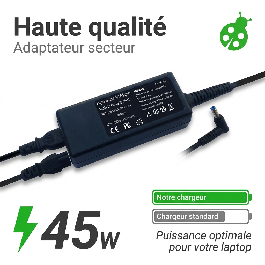 Caricabatterie computer portatile hp  stream 14 cb035nf