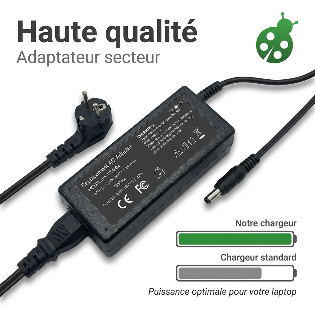 Caricabatterie computer portatile asus r521ua ej091t