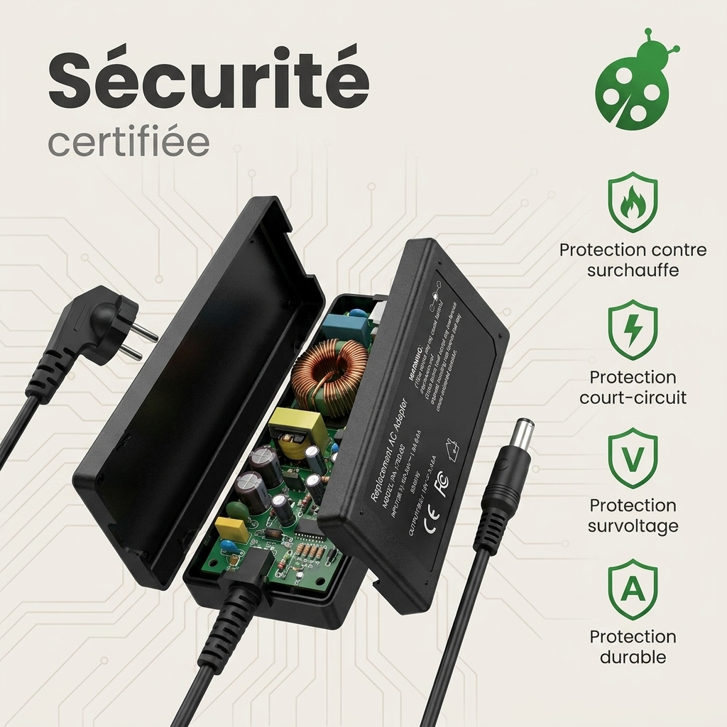 Caricabatterie computer portatile asus r521ua ej091t
