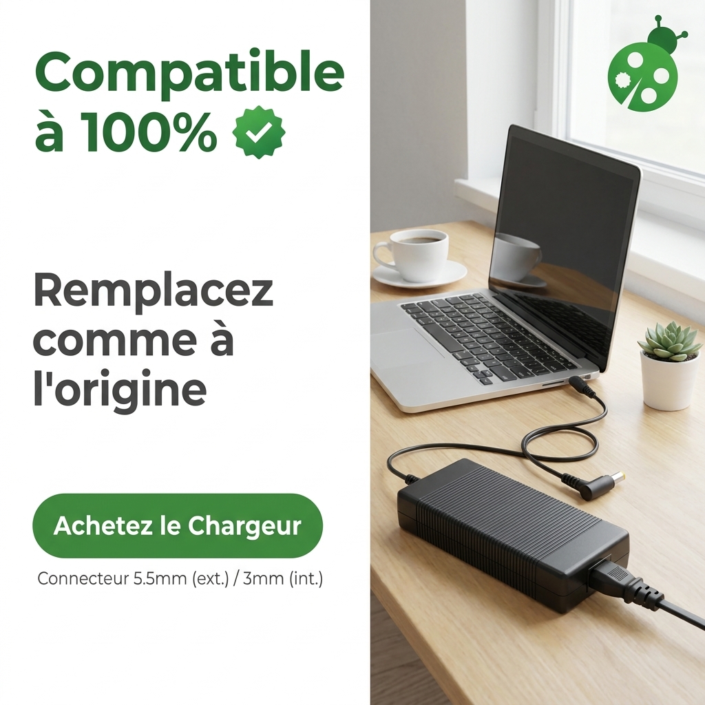 Caricabatterie computer portatile samsung np300e5c t03fr