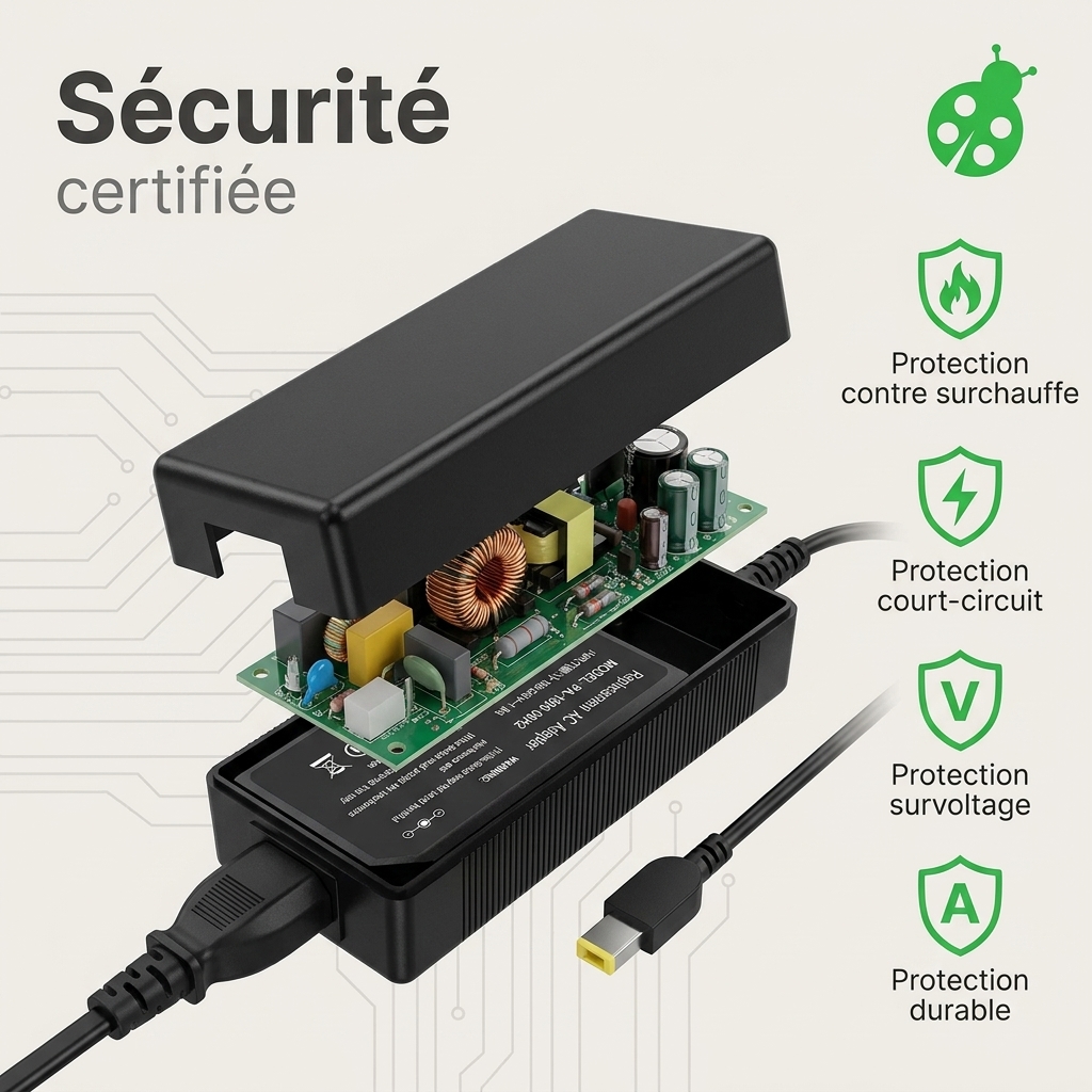 Caricabatterie computer portatile lenovo thinkpad t460s 20f9003u