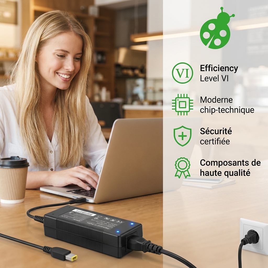 Caricabatterie computer portatile lenovo thinkpad t460s 20f9003u