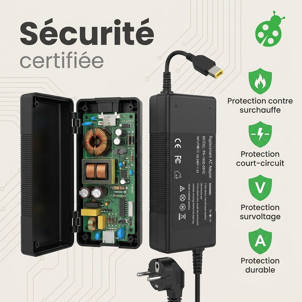 Caricabatterie computer portatile lenovo thinkpad edge e540