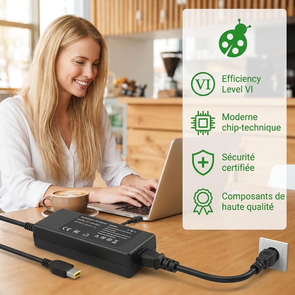Caricabatterie computer portatile lenovo y50 70