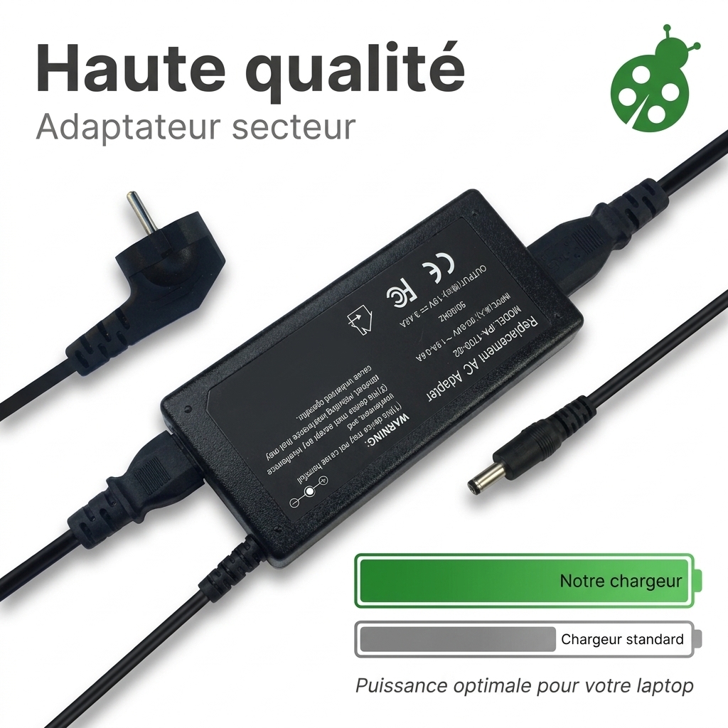Caricabatterie computer portatile asus zenbook ux333fa a3023t