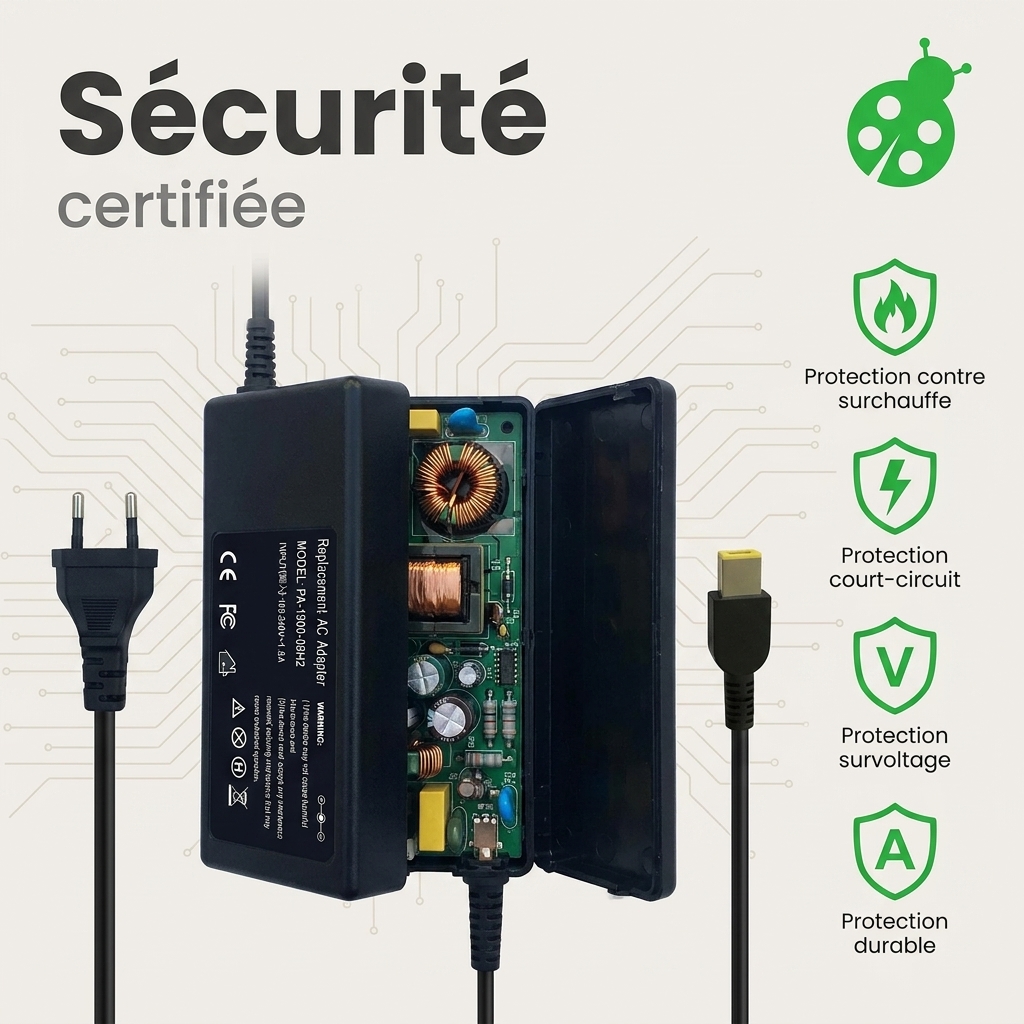 Caricabatterie computer portatile lenovo legion y540 17irh