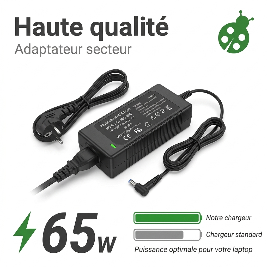 Caricabatterie computer portatile dell inspiron 3500