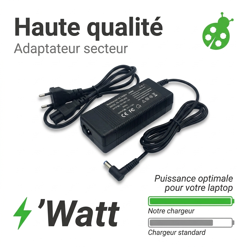 Caricabatterie computer portatile dell inspiron 5593 p90f
