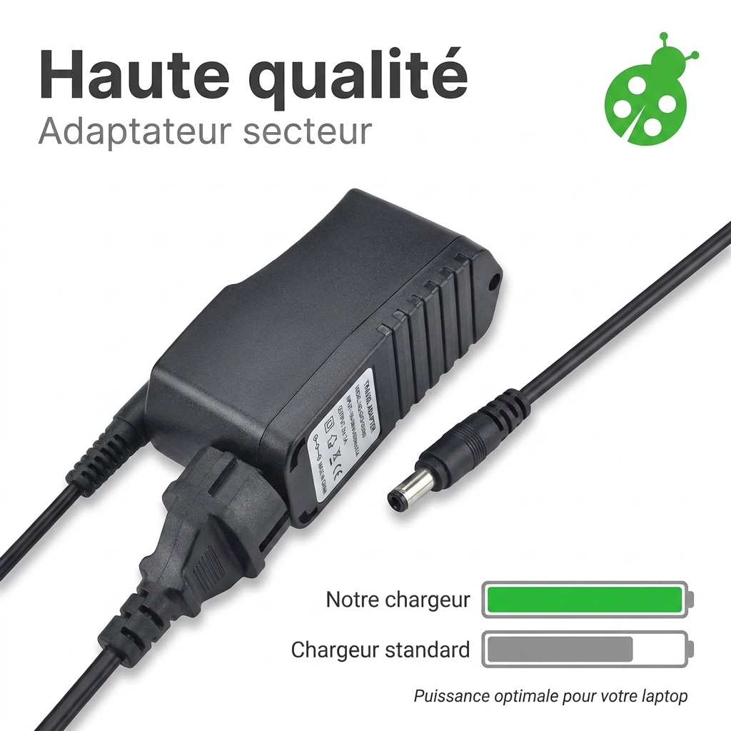 Caricabatterie computer portatile ordissimo agathe 3 art0383