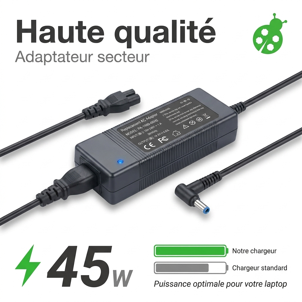 Caricabatterie computer portatile hp  14s dq0023nf