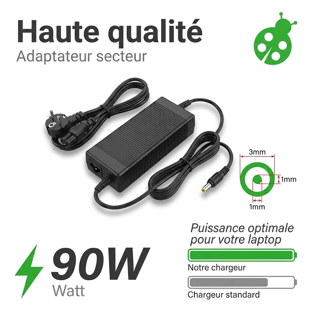 Caricabatterie computer portatile acer aspire 7 a715 73g