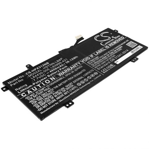 Batteria per computer portatile hp chromebook x360 12b-ca0010nr