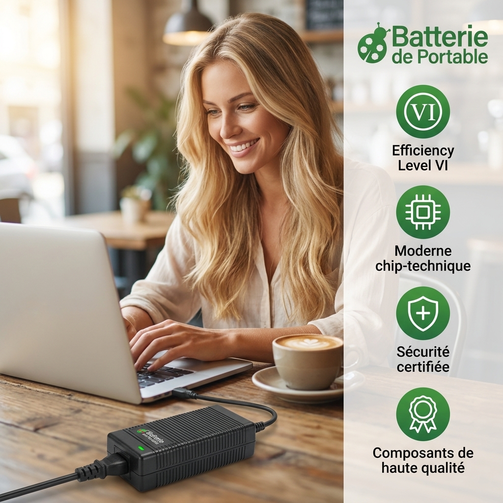 Caricabatterie computer portatile medion md62557