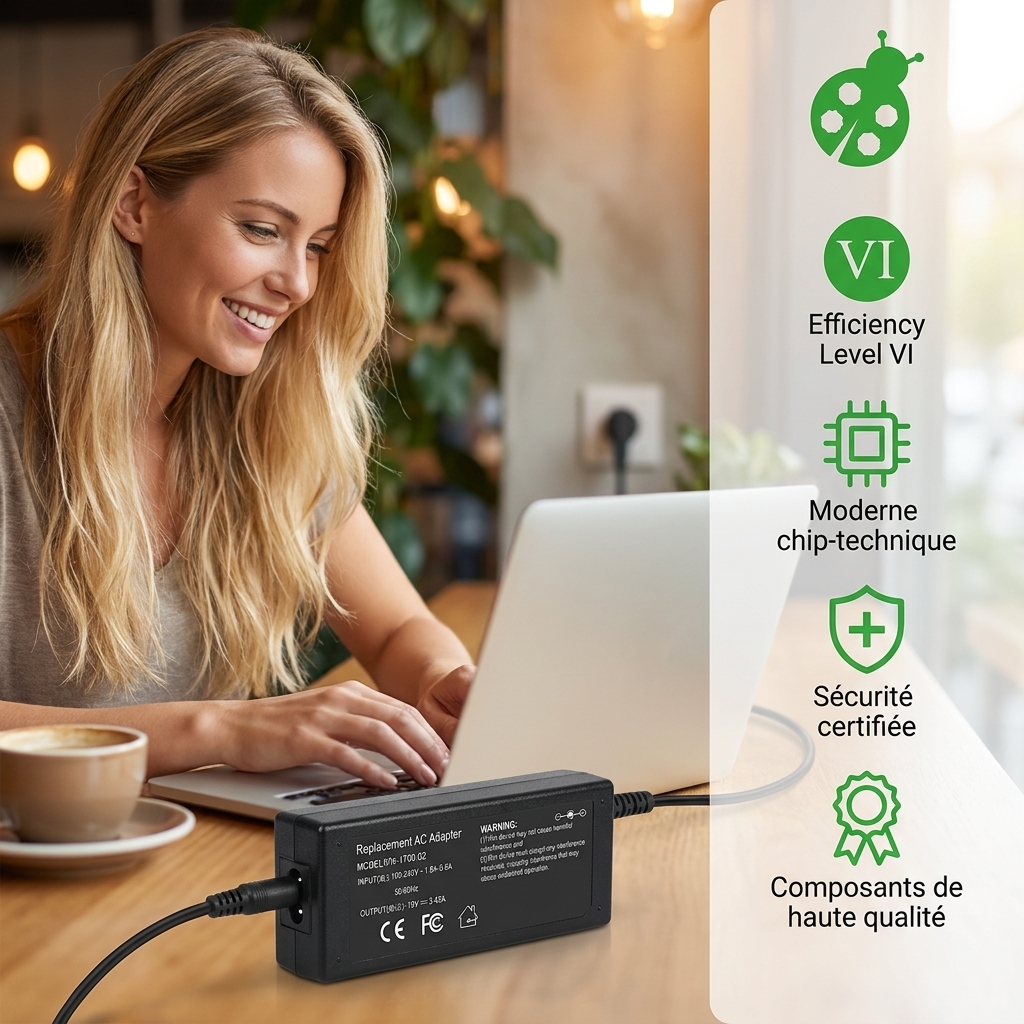 Caricabatterie computer portatile asus vivobook x330f