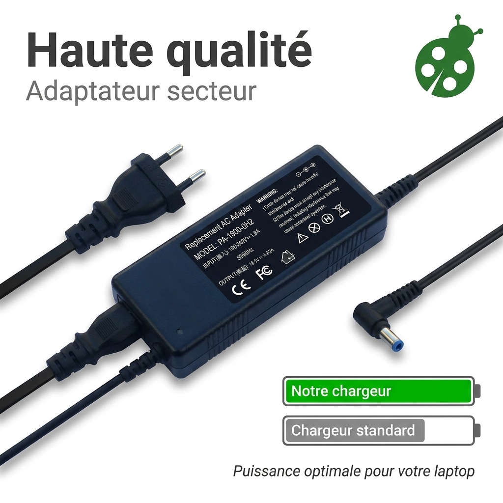 Caricabatterie computer portatile dell latitude 13 3301