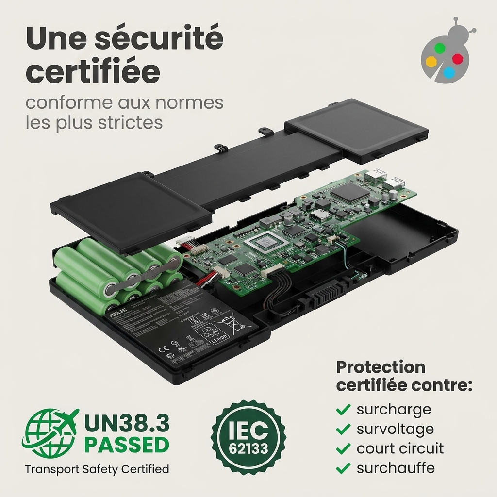 Batteria computer portatile asus zenbook pro 15 ux580g