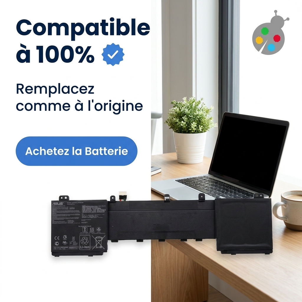 Batteria computer portatile asus zenbook pro 15 ux580g