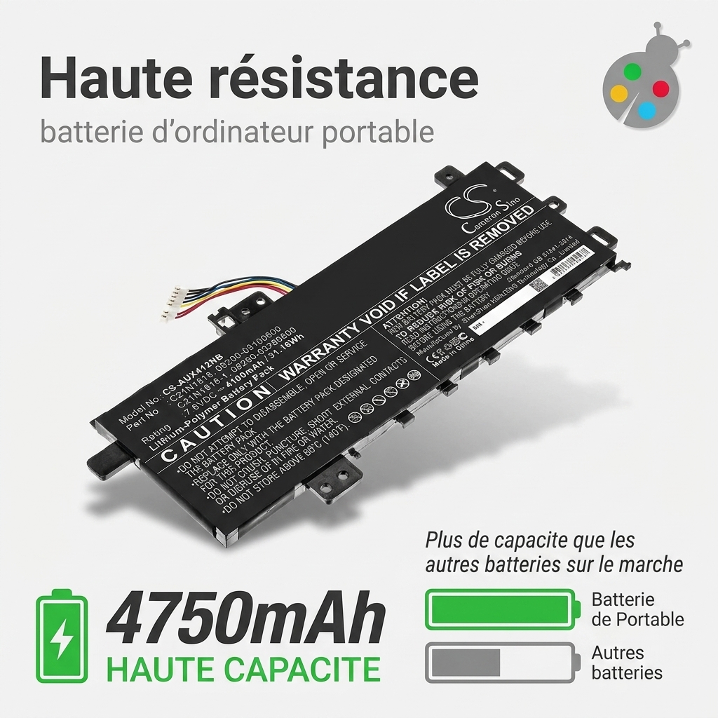 Batteria computer portatile asus vivobook 14 x412da