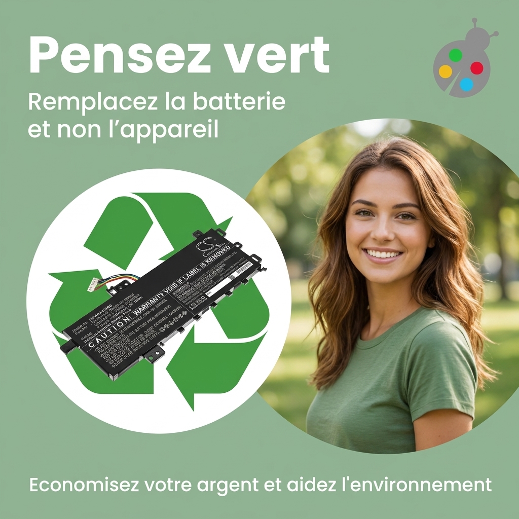 Batteria computer portatile asus vivobook 14 x412da