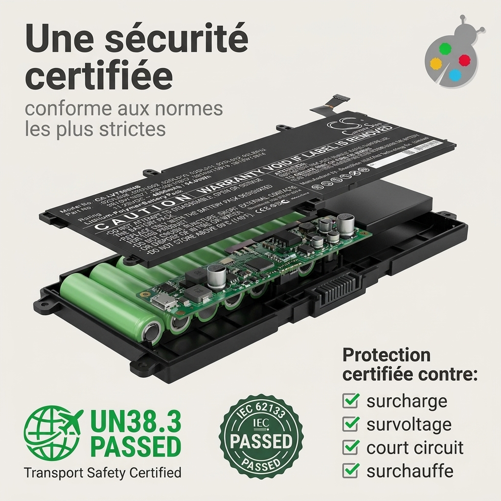 Batteria computer portatile lenovo thinkpad t590 20n4001xus