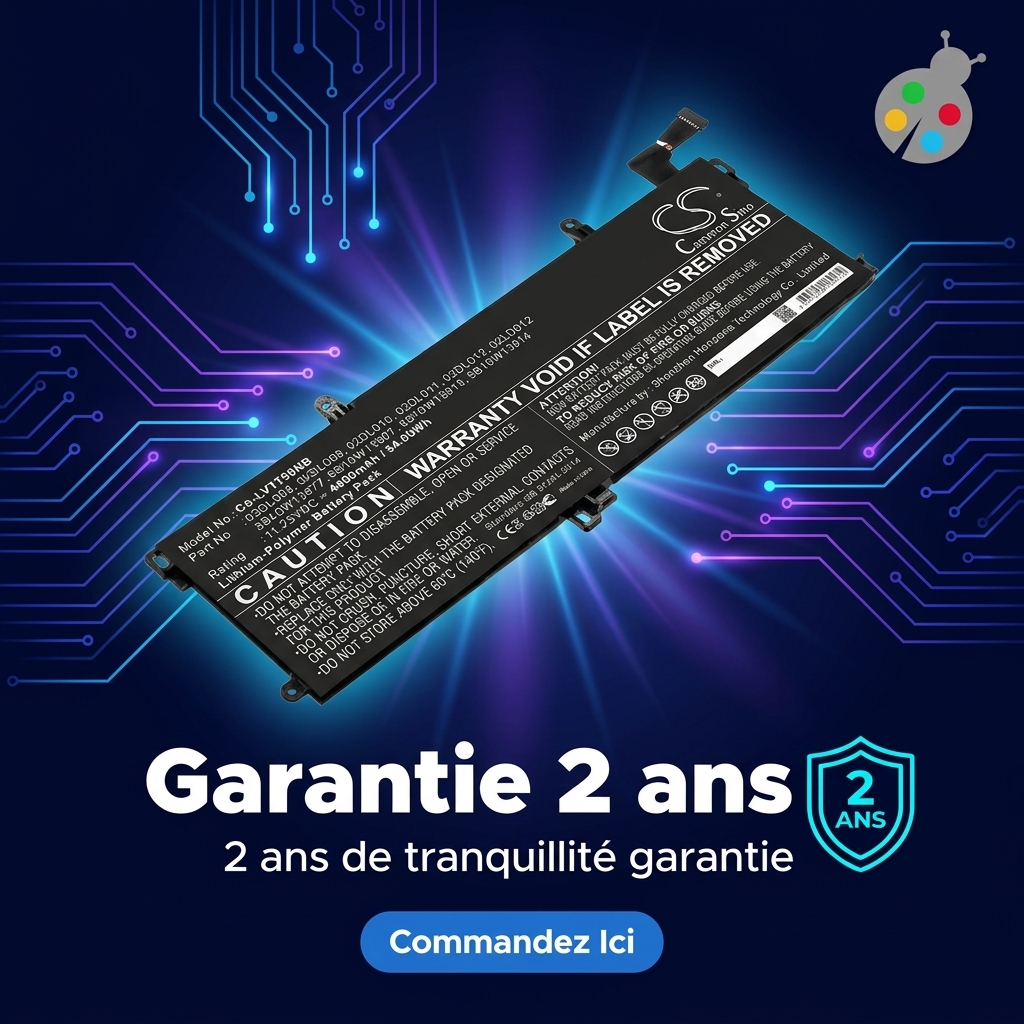 Batteria computer portatile lenovo thinkpad t590 20n4001xus