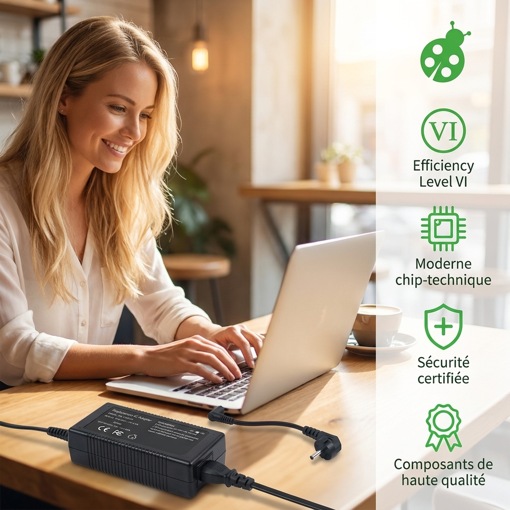 Caricabatterie computer portatile asus zenbook 13 rx333fa