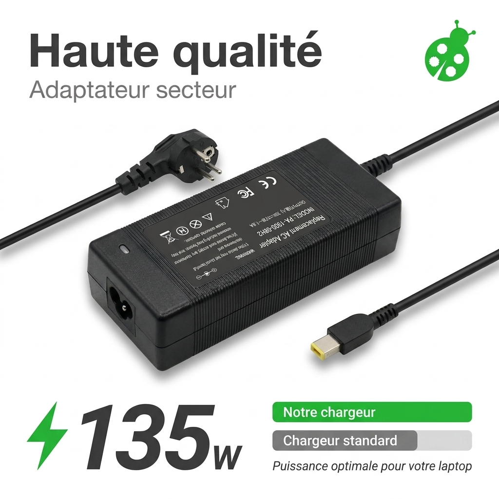 Caricabatterie computer portatile lenovo legion 5 15 arh05h 82b1