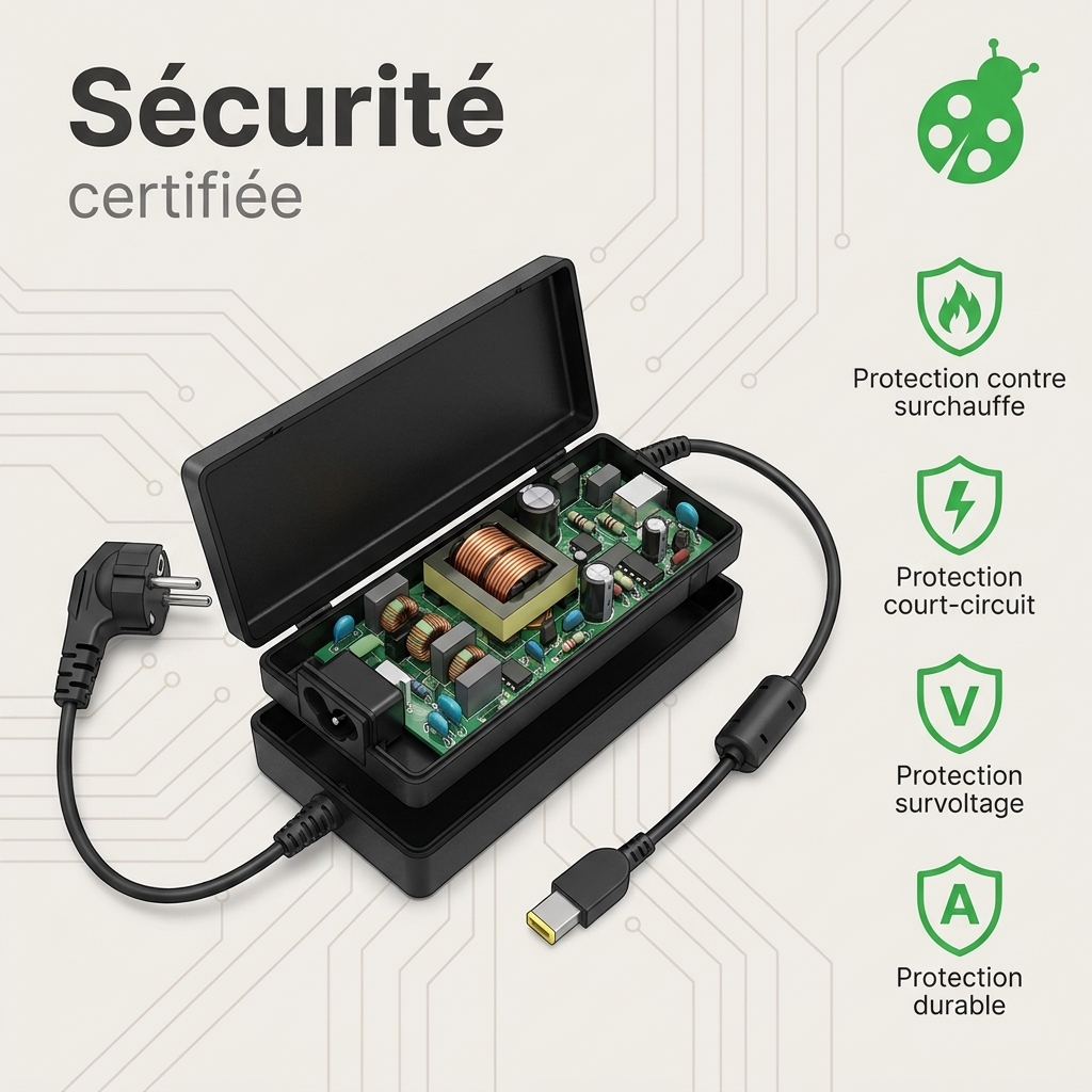 Caricabatterie computer portatile lenovo ideapad l340 17irh 81ll001