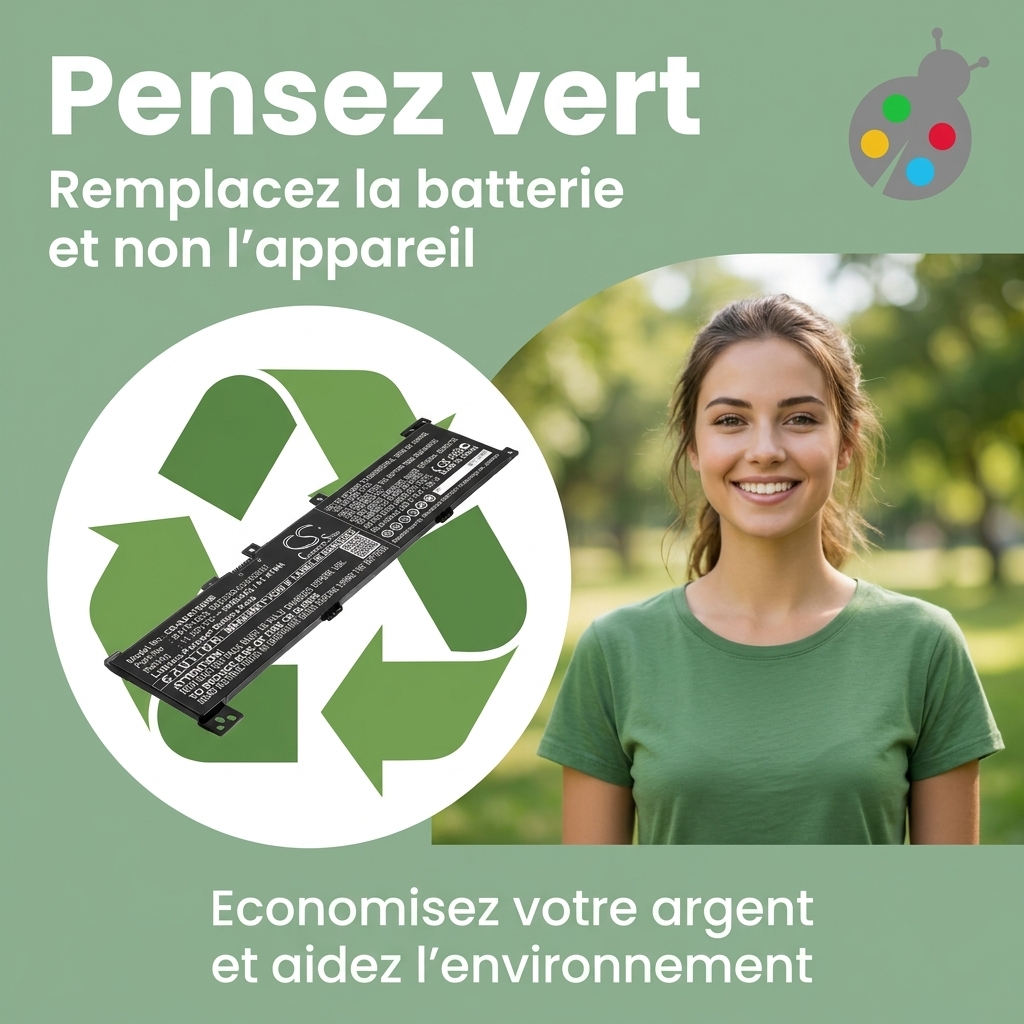Batteria computer portatile asus r702ua