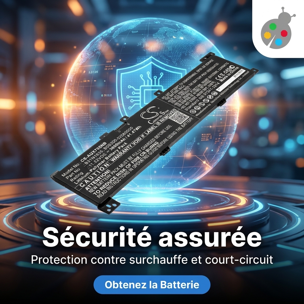 Batteria computer portatile asus r702ua