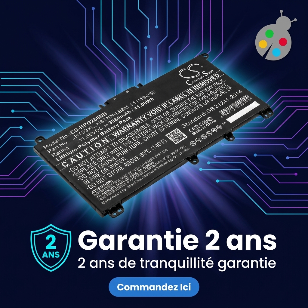 Batteria computer portatile hp 15 dw2033nf